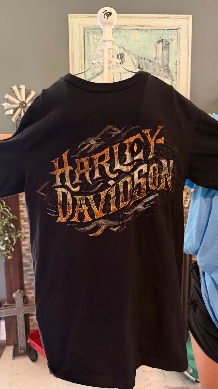 Harley-Davidson Smoky Mountain Maryville TN Black T-Shirt Medium